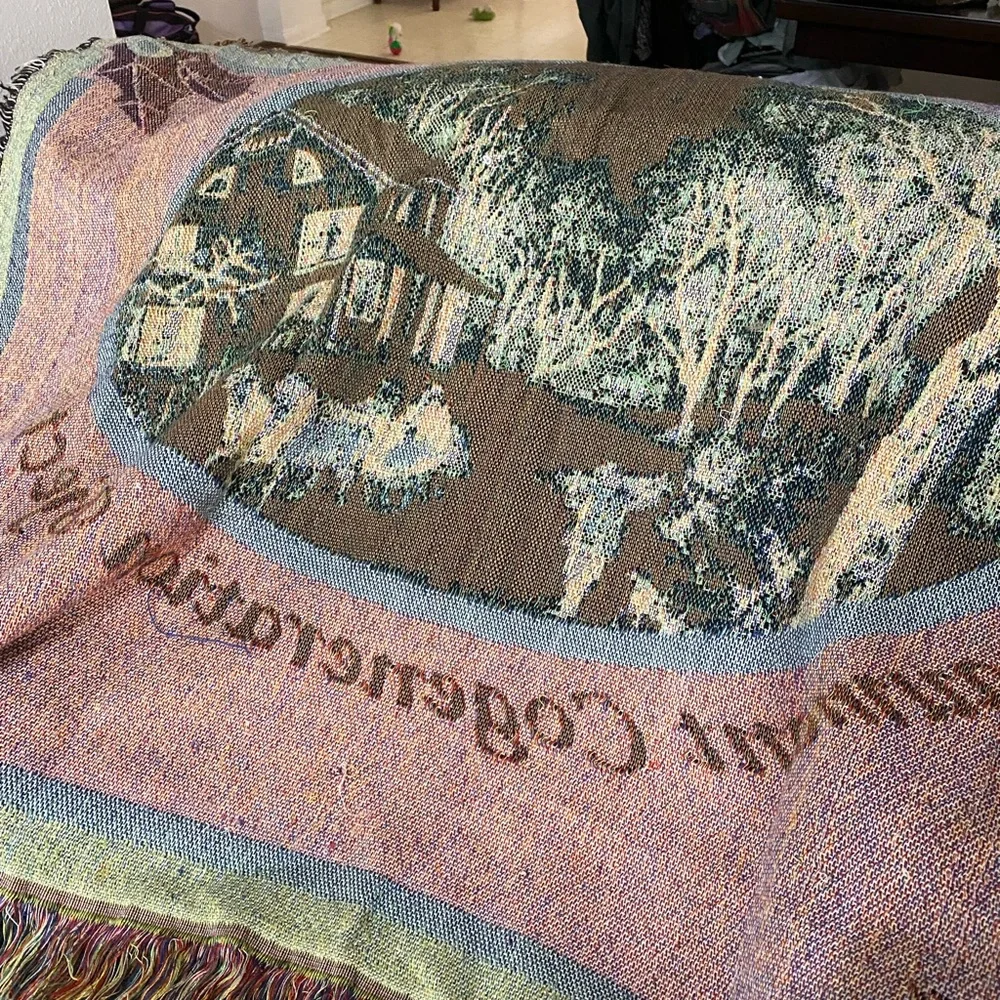 Scenic Tapestry Blanket